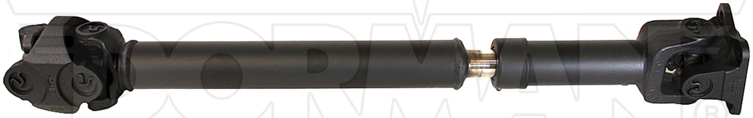 Front 1-Piece Steel Driveshaft Assembly