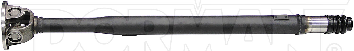 Front 1-Piece Steel Driveshaft Assembly