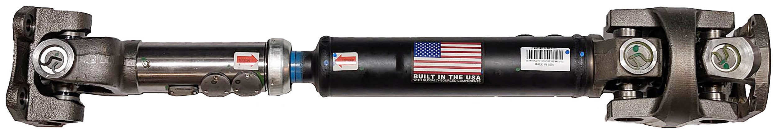 Front 1-Piece Steel Driveshaft Assembly