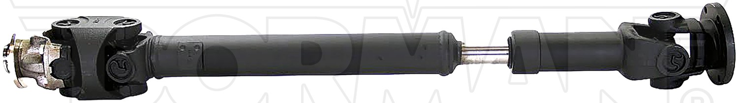 Front 1-Piece Steel Driveshaft Assembly