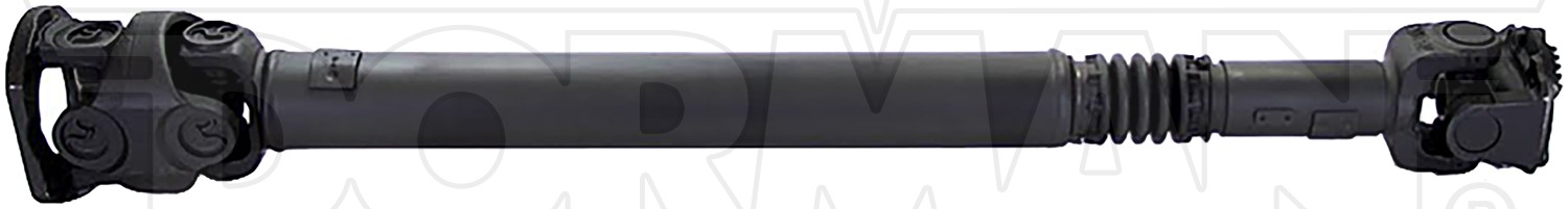 Front 1-Piece Steel Driveshaft Assembly