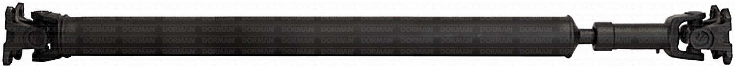 Front 1-Piece Steel Driveshaft Assembly