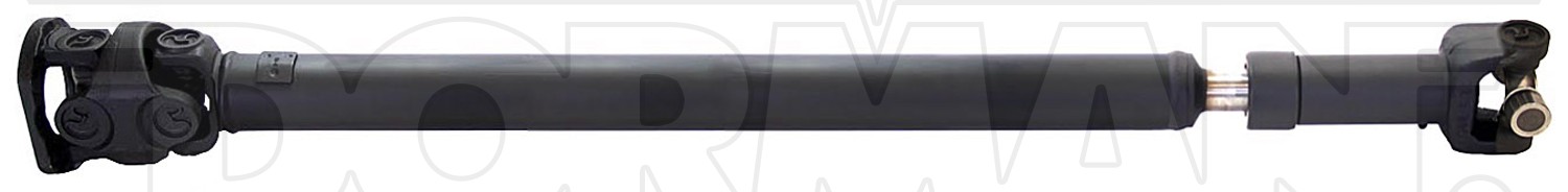 Front 1-Piece Steel Driveshaft Assembly