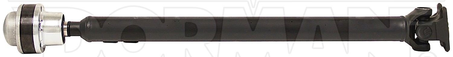 Front 1-Piece Steel Driveshaft Assembly