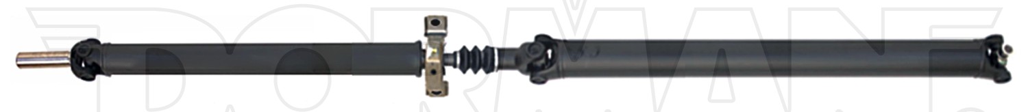 Rear 2-Piece Steel Driveshaft Assembly