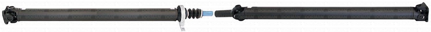 Rear 2-Piece Steel Driveshaft Assembly
