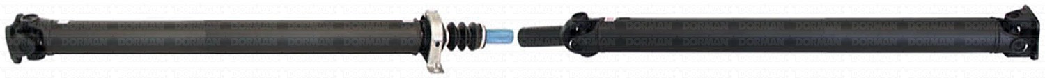 Rear 2-Piece Steel Driveshaft Assembly