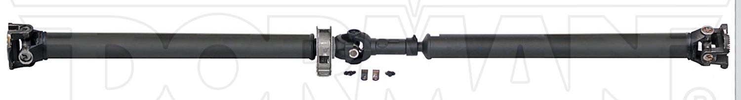 Rear 2-Piece Steel Driveshaft Assembly