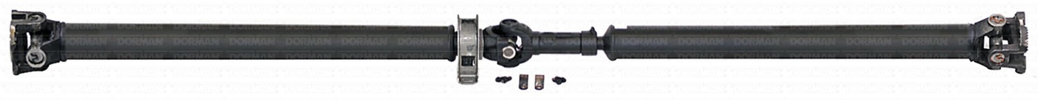 Rear 2-Piece Steel Driveshaft Assembly