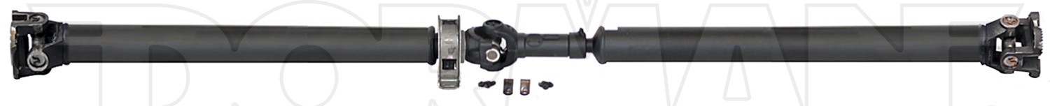 Rear 2-Piece Steel Driveshaft Assembly