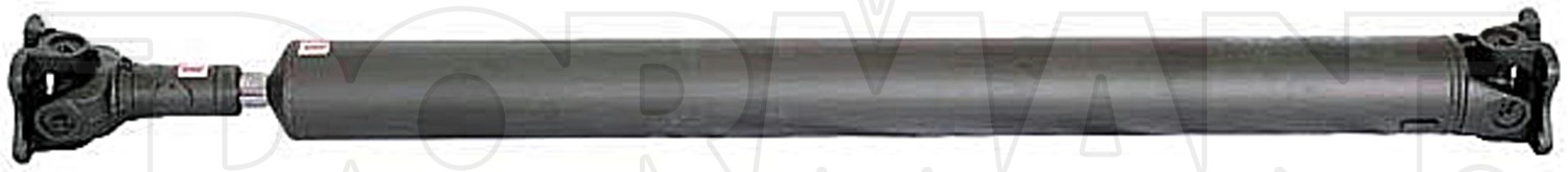 Rear 1-Piece Steel Driveshaft Assembly