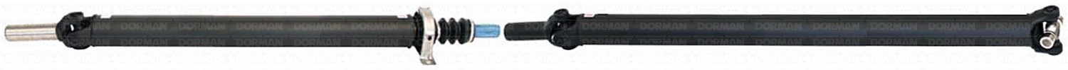 Rear 2-Piece Steel Driveshaft Assembly