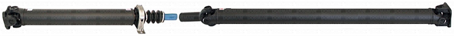 Rear 2-Piece Steel Driveshaft Assembly
