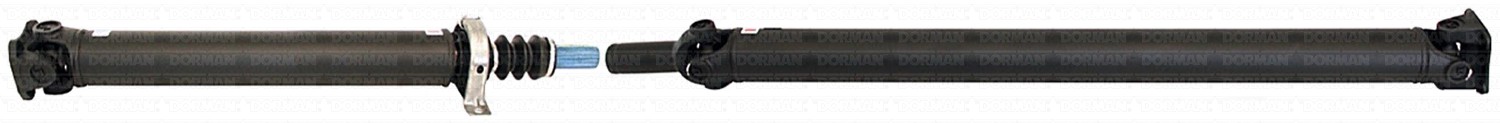Rear 2-Piece Steel Driveshaft Assembly