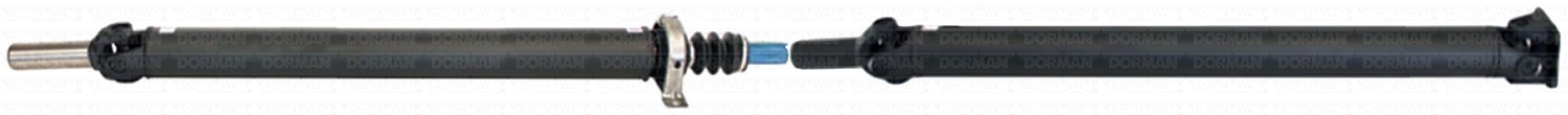 Rear 2-Piece Steel Driveshaft Assembly