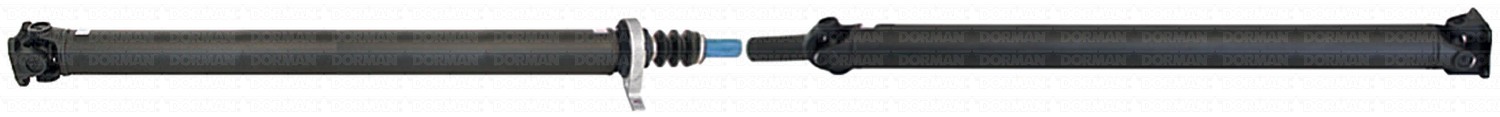 Rear 2-Piece Steel Driveshaft Assembly