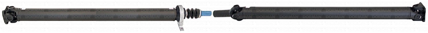 Rear 2-Piece Steel Driveshaft Assembly