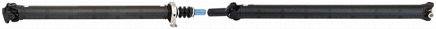 Rear 2-Piece Steel Driveshaft Assembly
