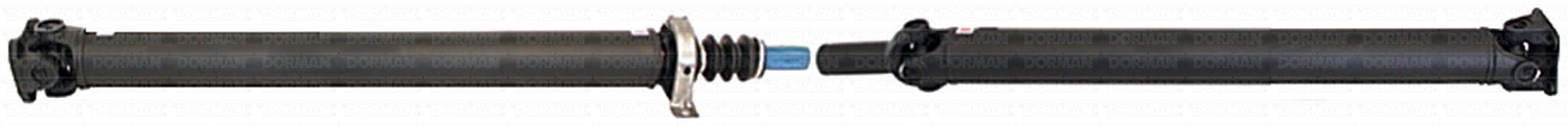 Rear 2-Piece Steel Driveshaft Assembly