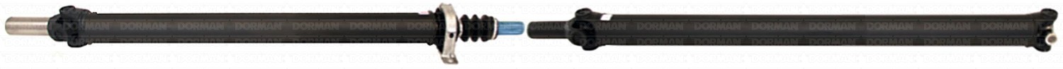 Rear 2-Piece Steel Driveshaft Assembly