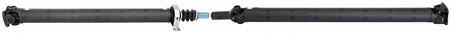 Rear 2-Piece Steel Driveshaft Assembly