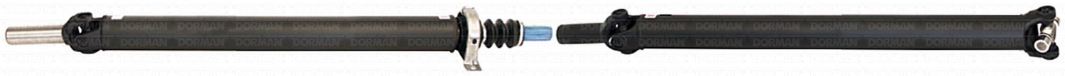 Rear 2-Piece Steel Driveshaft Assembly