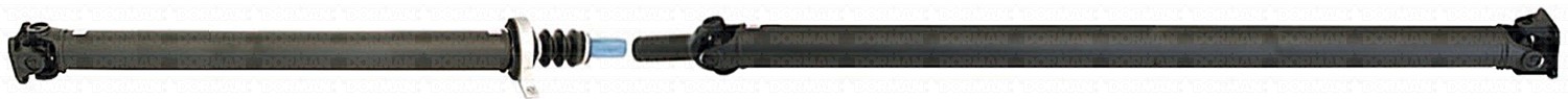 Rear 2-Piece Steel Driveshaft Assembly