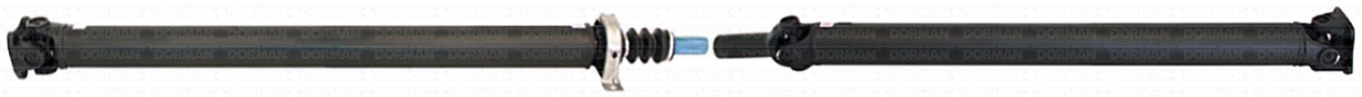 Rear 2-Piece Steel Driveshaft Assembly