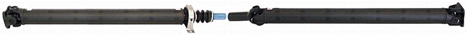 Rear 2-Piece Steel Driveshaft Assembly