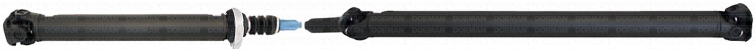 Rear 2-Piece Steel Driveshaft Assembly