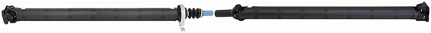 Rear 2-Piece Steel Driveshaft Assembly