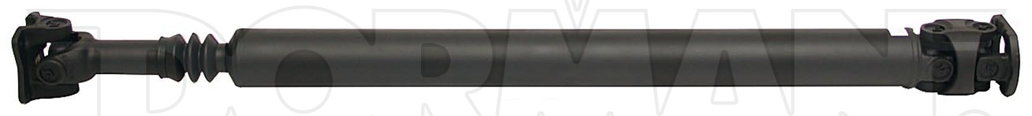 Rear 1-Piece Steel Driveshaft Assembly