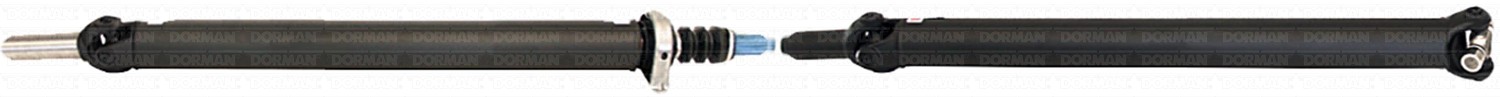 Rear 2-Piece Steel Driveshaft Assembly