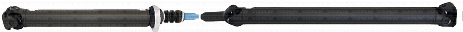 Rear 2-Piece Steel Driveshaft Assembly