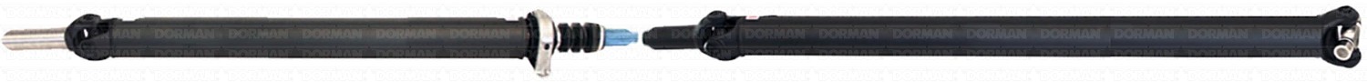 Rear 2-Piece Steel Driveshaft Assembly
