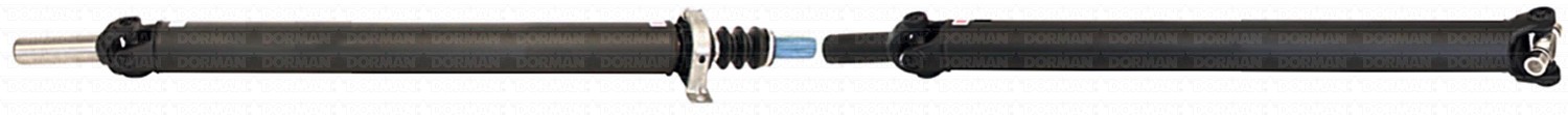 Rear 2-Piece Steel Driveshaft Assembly