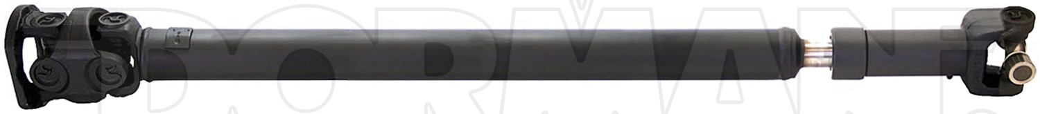 Rear 1-Piece Steel Driveshaft Assembly