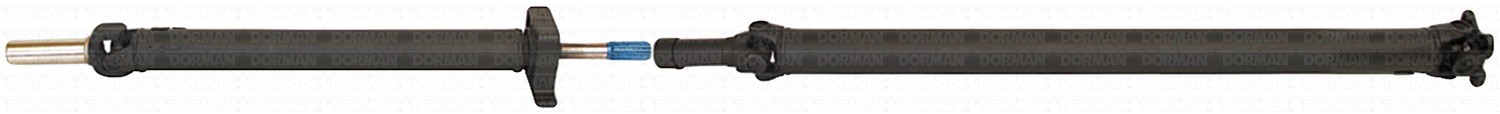 Rear 2-Piece Steel Driveshaft Assembly