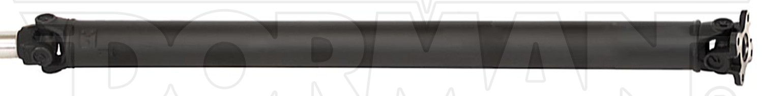 Rear 1-Piece Steel Driveshaft Assembly