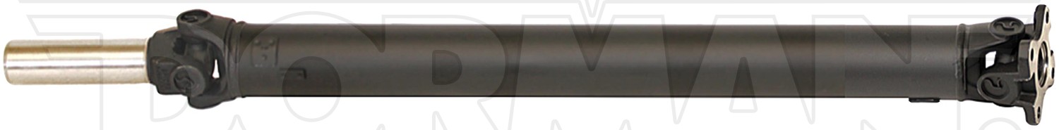 Rear 1-Piece Steel Driveshaft Assembly