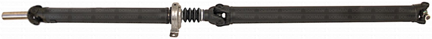 Rear 2-Piece Steel Driveshaft Assembly