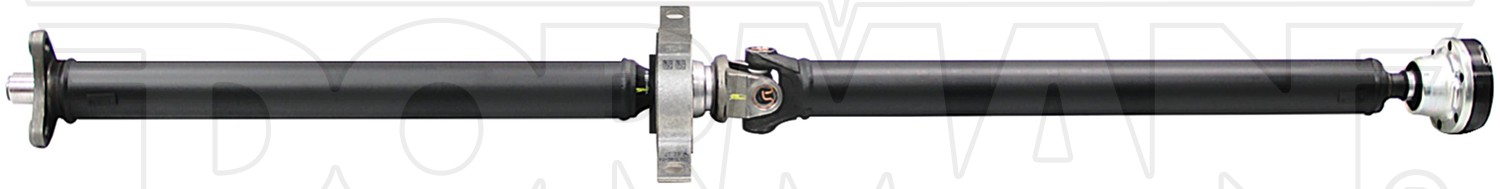 Rear 2-Piece Steel Driveshaft Assembly