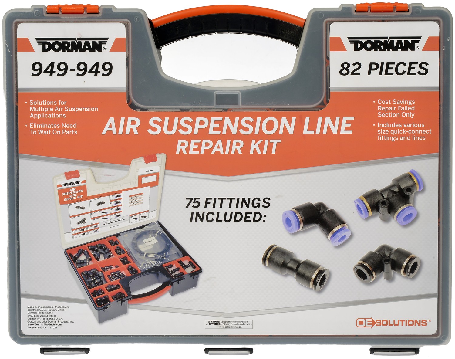 Air Suspension Line Repair Kit