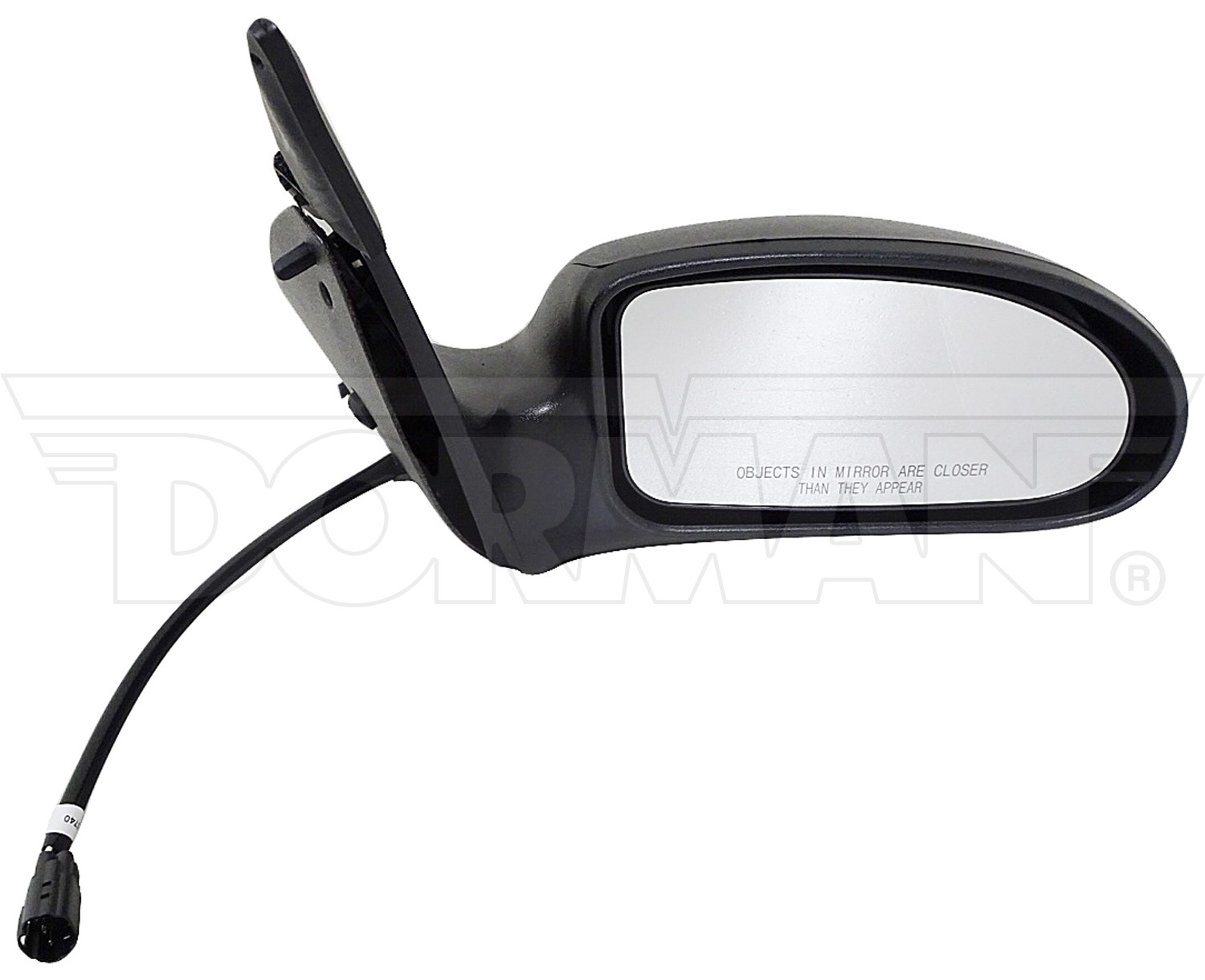Passenger Power Door Mirror Assembly