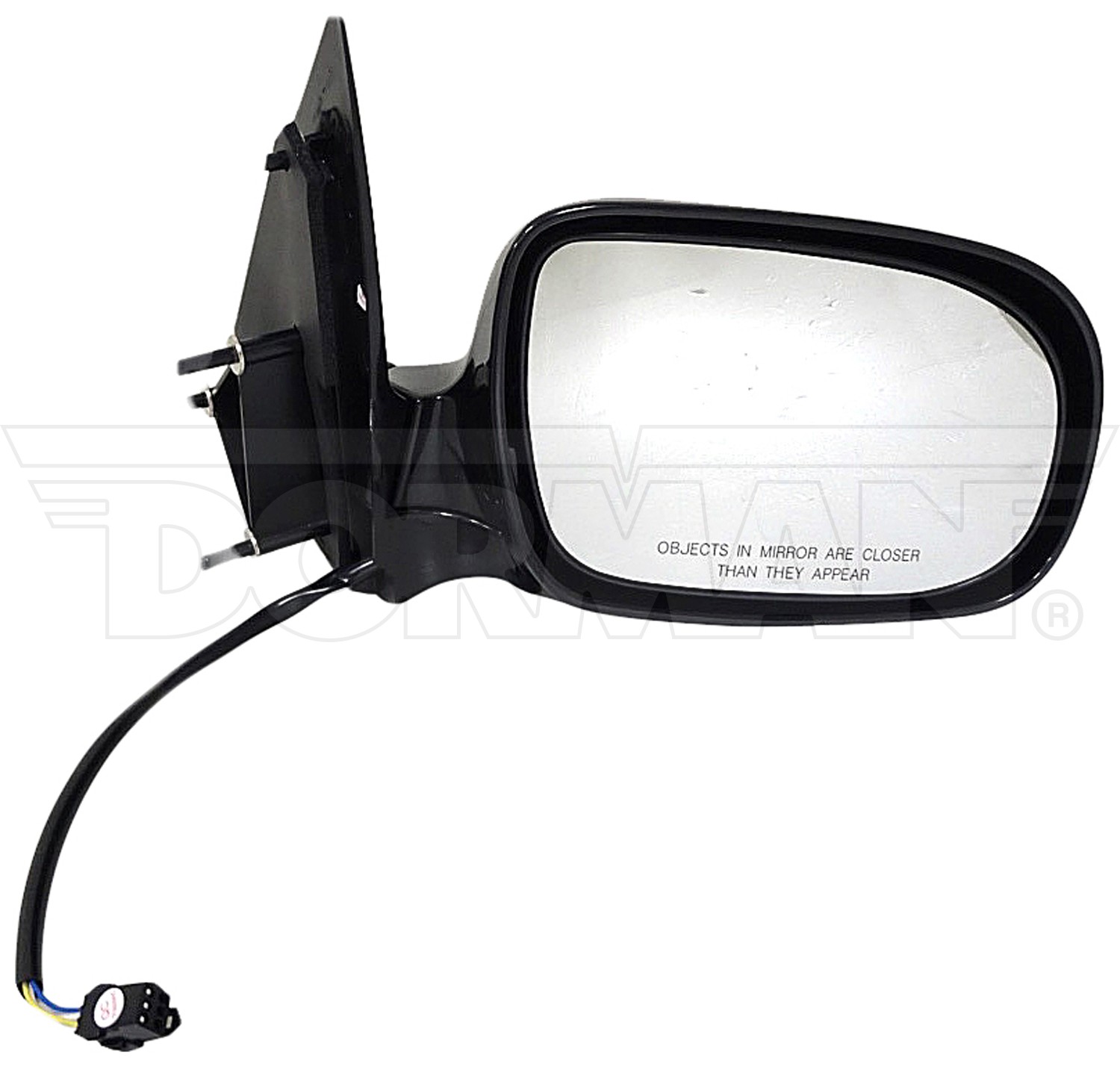 Passenger Power Door Mirror Assembly