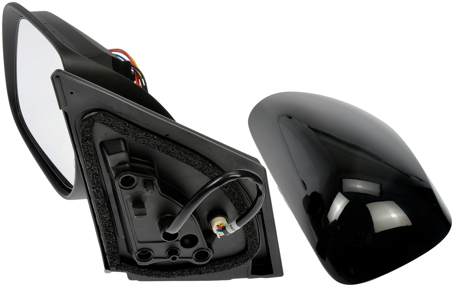 Driver Heated Power Door Mirror Assembly