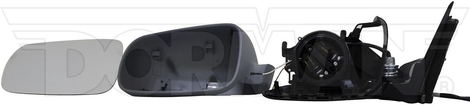 Driver Heated Power Door Mirror Assembly