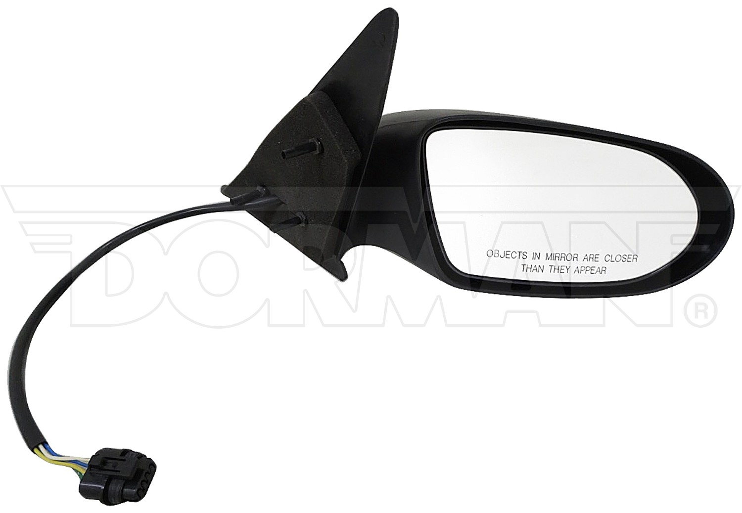 Passenger Power Door Mirror Assembly