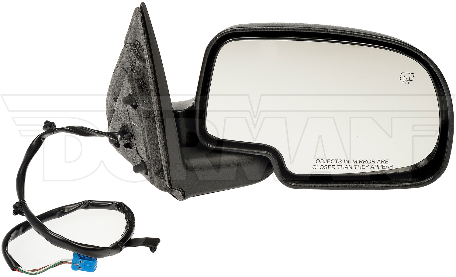 Passenger Power Door Mirror Assembly