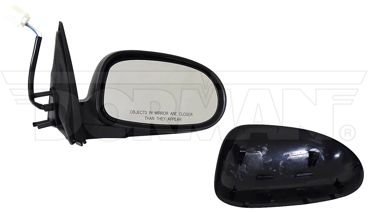 Passenger Power Door Mirror Assembly